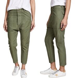 Citizens of Humanity Premium Slouchy Surplus Sadie Utility Pants size 26 Green